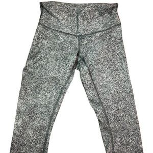 Lululemon wonder under cropped leggings